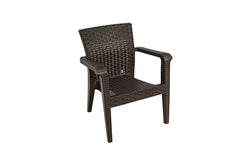 Rainbow Outdoor Alaska Armchair in Brown
