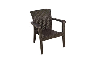 Rainbow Outdoor Alaska Armchair in Brown