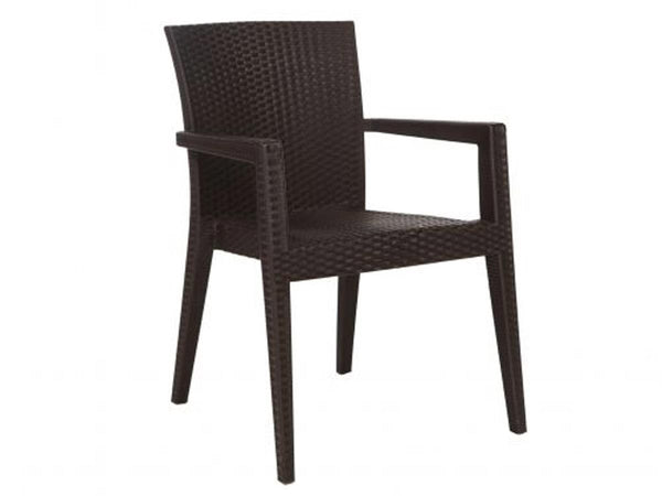 Rainbow Outdoor Montana Armchair in Brown