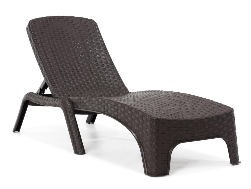 Rainbow Outdoor Roma Chaise Lounge in Brown