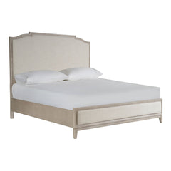 Universal Coalesce Queen Upholstered Panel Bed in Rolling Fog