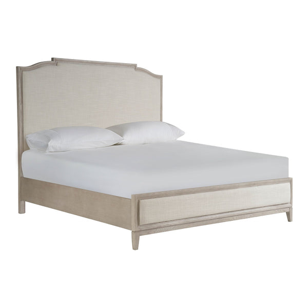 Universal Coalesce Queen Upholstered Panel Bed in Rolling Fog