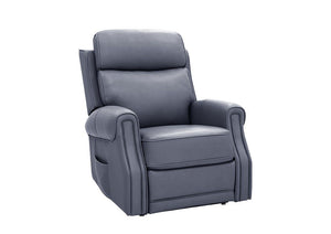 Barcalounger Sorrento Ocean Lance Power Lux Lift Chair Leather Recliner