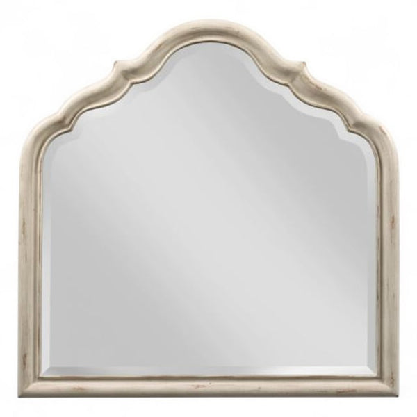 American Drew Cambric Creme Vignette Serpentine Mirror