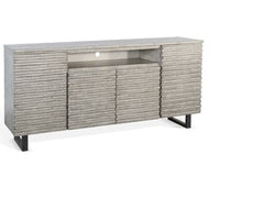 Sunny Designs Alpine Grey 72 Inch Media TV Stand Console