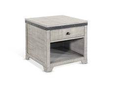 Sunny Designs Alpine Grey End Table