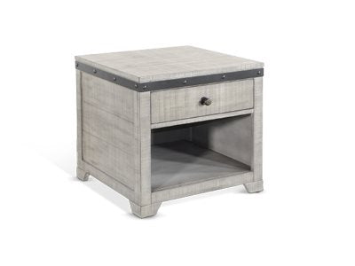 Sunny Designs Alpine Grey End Table