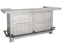 Sunny Designs Alpine Grey Home Bar Console Table