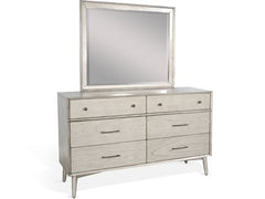 Sunny Designs American Modern Grey 6-Drawer Dresser