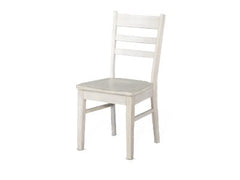 Sunny Designs Bayside Marble White Ladderback Dining Chair