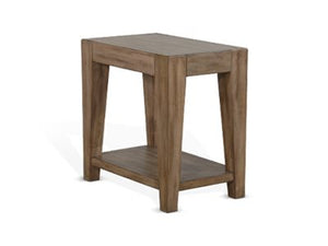 Sunny Designs Doe Valley Buck Skin Chair Side Table