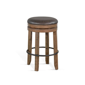 Sunny Designs Doe Valley Buckskin 30 Inch Swivel Barstool