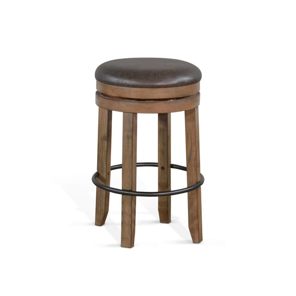 Sunny Designs Doe Valley Buckskin 30 Inch Swivel Barstool