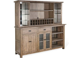Sunny Designs Doe Valley Buckskin Buffet & Hutch