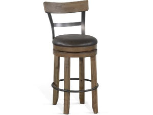 Sunny Designs Doe Valley Buckskin Swivel Barstool