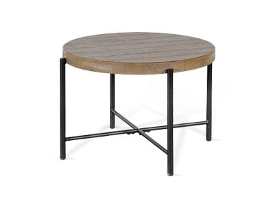 Sunny Designs Durango Weathered Brown 28 Inch Round End Table