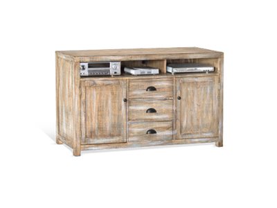 Sunny Designs Durango Weathered Brown 60 Inch TV Stand Console