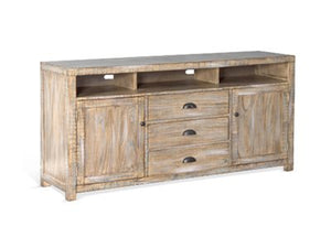 Sunny Designs Durango Weathered Brown 66 Inch TV Stand Console