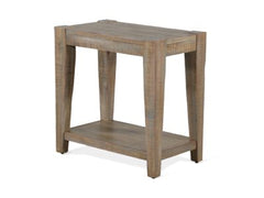 Sunny Designs Durango Weathered Brown Chair Side Table