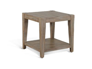 Sunny Designs Durango Weathered Brown End Table