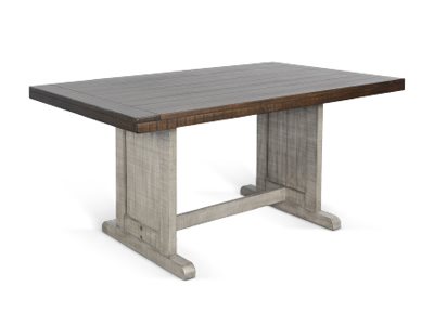 Sunny Designs Homestead Hills Tobacco Leaf & Alpine Grey Dining Table