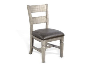 Sunny Designs Homestead Hills Tobacco Leaf & Alpine Grey Ladderback Dining Chair