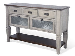 Sunny Designs Homestead Hills Tobacco Leaf & Alpine Grey Server