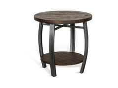 Sunny Designs Homestead Tobacco Leaf 24 Inch End Table