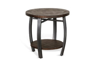 Sunny Designs Homestead Tobacco Leaf 24 Inch End Table