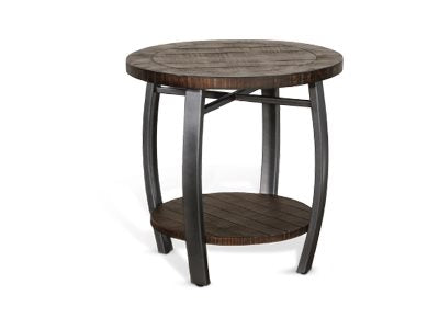 Sunny Designs Homestead Tobacco Leaf 24 Inch End Table