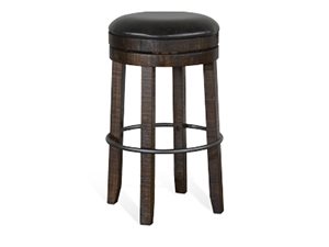 Sunny Designs Homestead Tobacco Leaf 30 Inch Stool