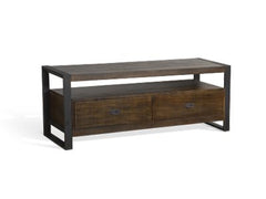 Sunny Designs Homestead Tobacco Leaf 64 Inch TV Stand Console