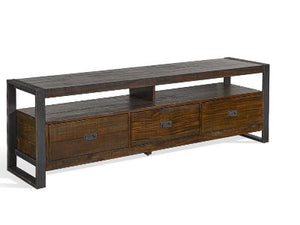 Sunny Designs Homestead Tobacco Leaf 78 Inch TV Stand Console