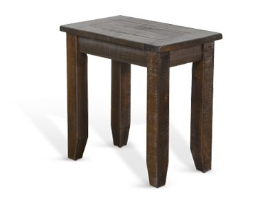Sunny Designs Homestead Tobacco Leaf Chair Side Table