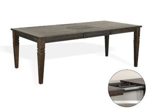 Sunny Designs Homestead Tobacco Leaf Extension Dining Table
