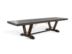 Sunny Designs Homestead Tobacco Leaf Extension 90-140 Inch Dining Table with Folding Leaves