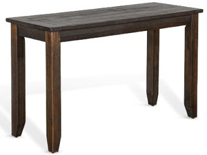Sunny Designs Homestead Tobacco Leaf Sofa Table