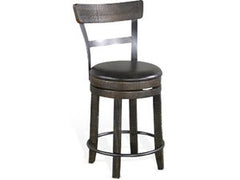 Sunny Designs Homestead Luxurious Tobacco Leaf Barstool