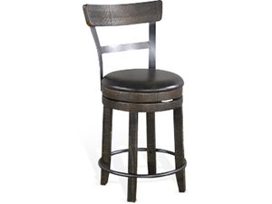 Sunny Designs Homestead Luxurious Tobacco Leaf Barstool