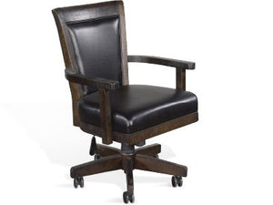 Sunny Designs Homestead Tobacco Leaf Game Chair