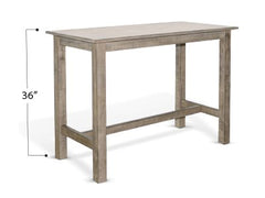 Sunny Designs Marina Beach Pebble Counter-Height Table