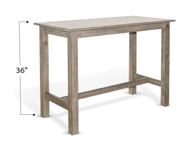 Sunny Designs Marina Beach Pebble Counter-Height Table
