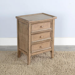 Sunny Designs Marina Beach Pebble End Table
