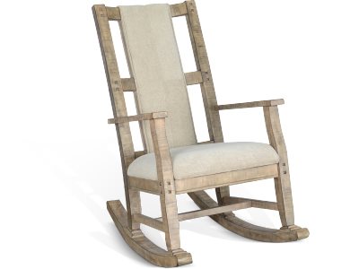 Sunny Designs Marina Beach Pebble Rocker Cushioned Seat & Back
