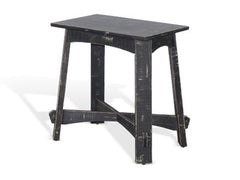 Sunny Designs Marina Black Sand Chair 25 Inch Side Table