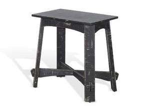 Sunny Designs Marina Black Sand Chair 25 Inch Side Table