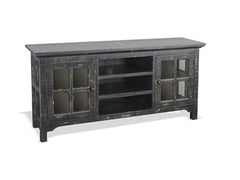 Sunny Designs Marina Black Sand TV Stand Console