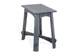 Sunny Designs Marina Ocean Blue 25 Inch Chair Side Table