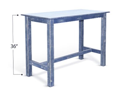 Sunny Designs Marina Ocean Blue Counter-Height Table