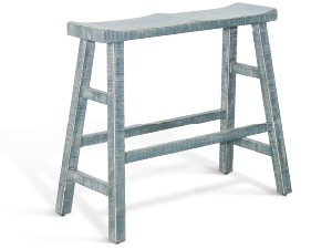 Sunny Designs Marina Sea Grass 30 Inch Wood Seat Bench